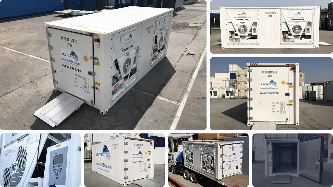 20ft ArcticBlast Rapid Chilling - Refrigerated Storage Container