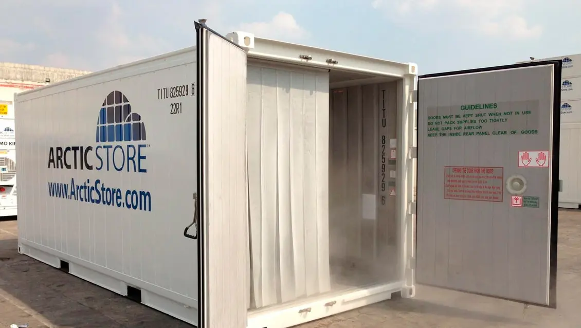 20ft ArcticStore Cold Storage Solutions for Hire - Refrigerated Containers