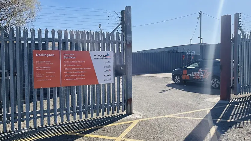 Self Storage in Darlington (Whessoe Road)