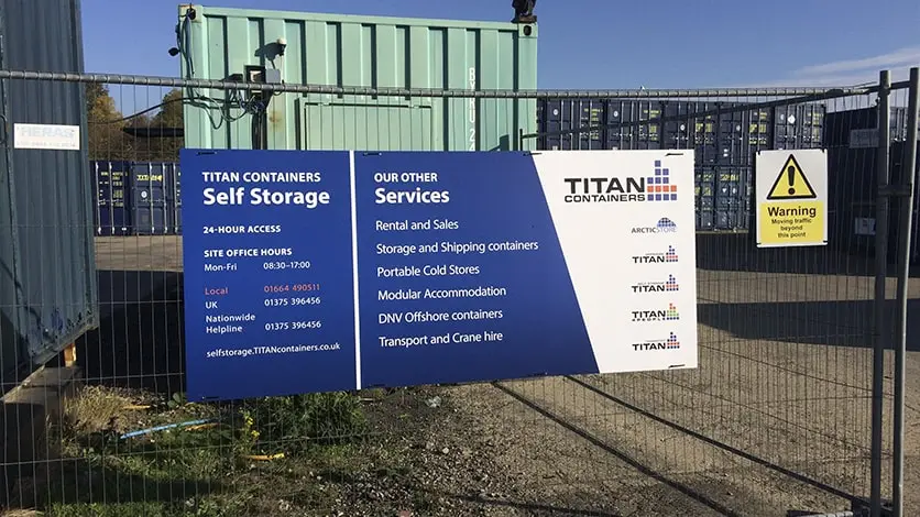Self Storage in Melton Mowbray