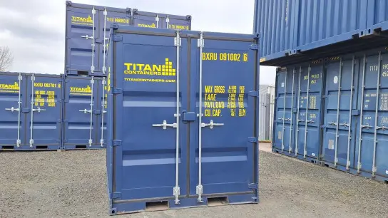 9ft Shipping container nearly new
